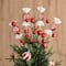 Glitzhome® 24" Christmas Red & White Candy Pick, 4ct.
